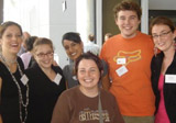 Students from UP and the ARC from left to right: L’zanne Jansen van Rensburg, Katrin Fitza, Ronishree Naidoo, Minique de Castro, Jonathan Botha and Caryn Oates. 