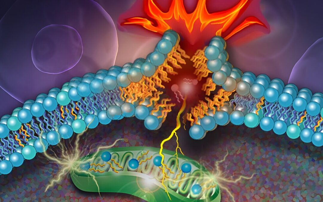 Researchers discover that a rare fat molecule helps drive cell death